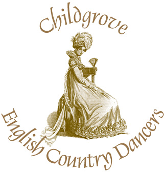 Webster Groves English Country Dancers seated lady cecd logo